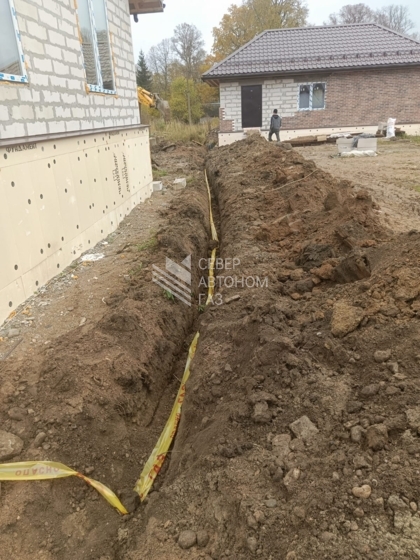 Монтаж газгольдера 5000 л в селе Опочка, Псковская область 4