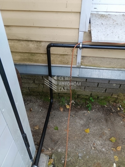 Установка наземного газгольдера 10000 л в Ломоносове 2