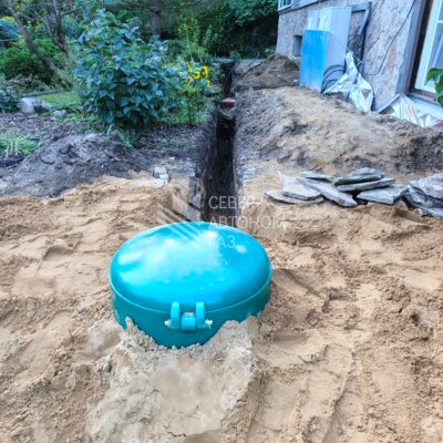 Установка подземного газгольдера 8100 литров в Сертолово, Всеволожский район 11