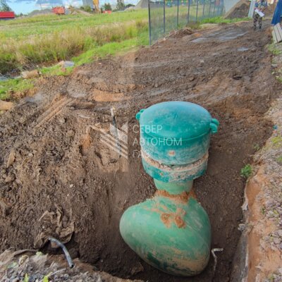 Монтаж газгольдера 10 000 л во Всеволожском районе, пос. Агалатово 7
