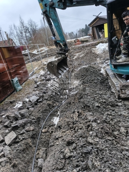 Установка двух газгольдеров 10000 литров во Всеволожском районе Ленинградской области 15