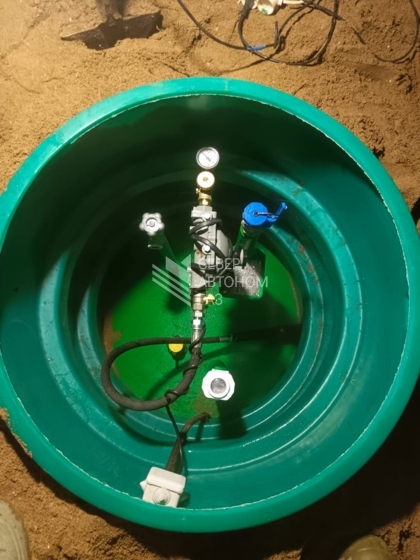 Монтаж газгольдера 3200 в деревне Орехово, Приозерский район 3