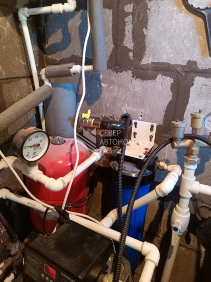 Монтаж газгольдера 2700 л в Новом Калище, Ломоносов 8