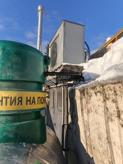 Монтаж газгольдера 2200 литров в Анненском городском поселении (Ломоносовский район) 7