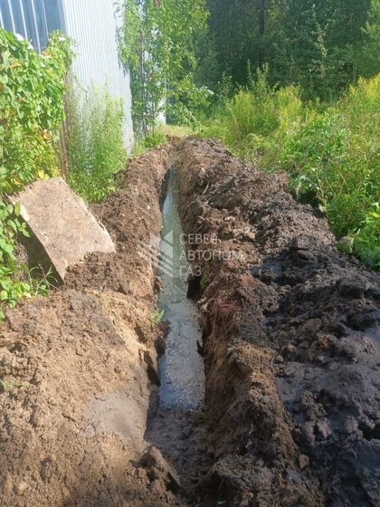 Установка газгольдера 10 000 л в г. Колпино 2