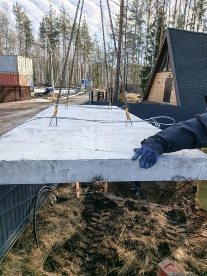 Установка газгольдера 5000 литров во Всеволожске 2