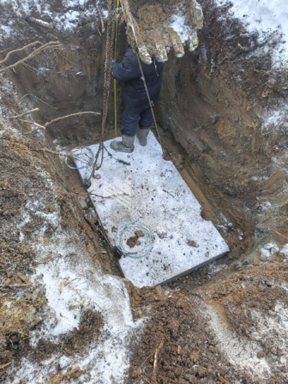 Установка газгольдера 2700 литров в Новой Ропше (Ломоносовский район)  0