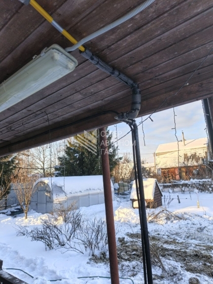 Установка газгольдера 2700 литров в Новой Ропше (Ломоносовский район)  8