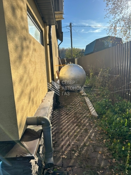 Установка наземного минигазгольдера 2200 л  2