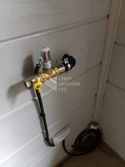 Установка газгольдера 5000 л в Ольшаниках, Выборгский район  9