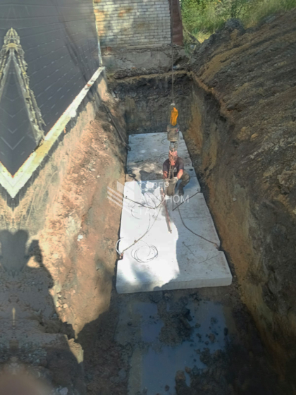 Монтаж газгольдера 9100 л на промышленном объекте в Санкт-Петербурге 3