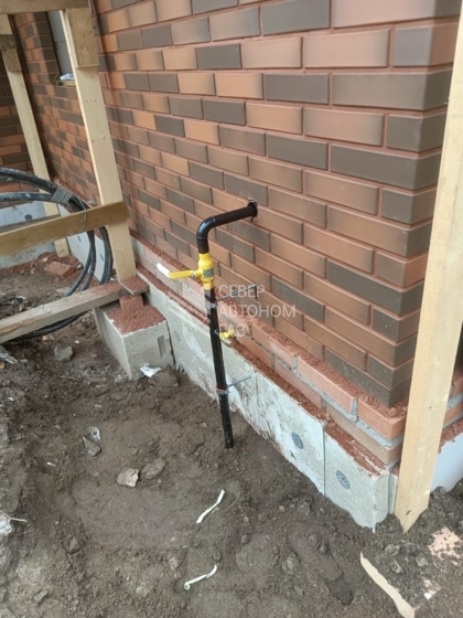 Монтаж Газгольдера 4300 л в поселке Ландышевка, Выборгский район 6