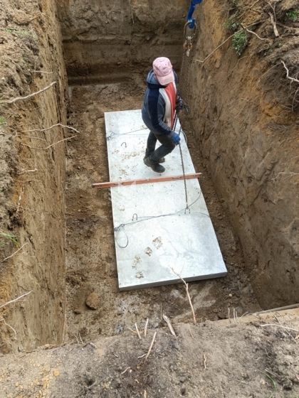 Установка газгольдера 5000 л в Ольшаниках, Выборгский район  0