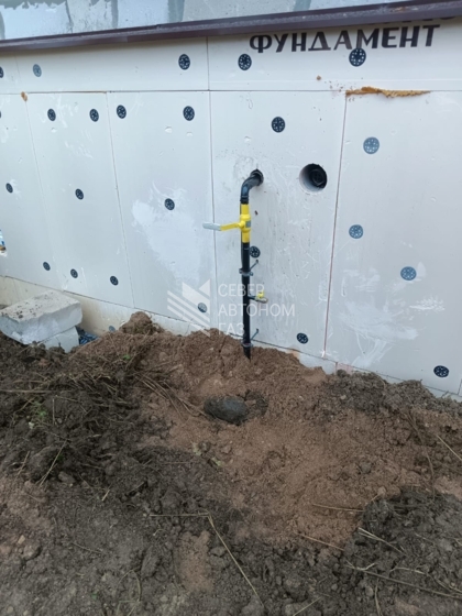 Монтаж газгольдера 5000 л в селе Опочка, Псковская область 6