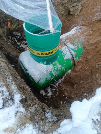 Монтаж газгольдера  5000 л во Всеволожске  2