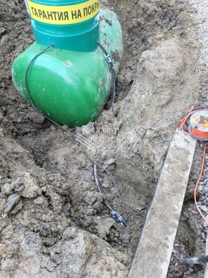 Монтаж газгольдера 10 000 литров Разметелево Ленинградская область  5