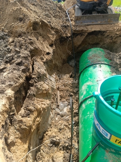 Установка газгольдера 5000 литров в Мелегежском с/п (Тихвинский район)  0