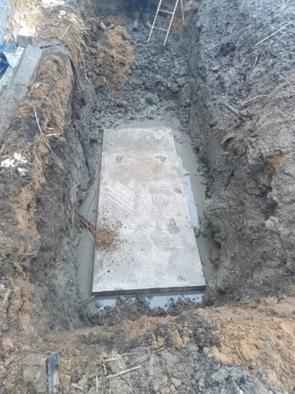 Установка газгольдера 5000 л в поселке Свердлова Всеволожского района на промышленном объекте 0