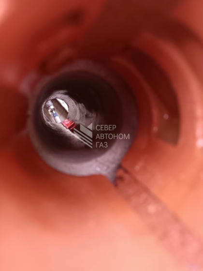 Монтаж Газгольдера 4300 л в поселке Ландышевка, Выборгский район 8