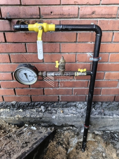 Установка двух газгольдеров 10000 литров во Всеволожском районе Ленинградской области 18