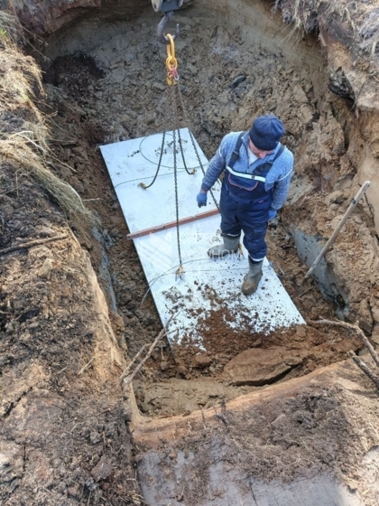 Установка газгольдера 5000 литров во Всеволожске 3