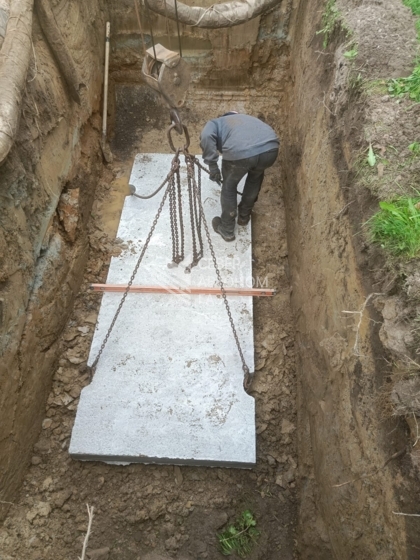 Монтаж газгольдера 5000 л в городе Ломоносове, Ленинградская область 3