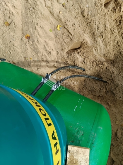 Монтаж газгольдера 10 000 л в пос.Тиурула, Карелия 3