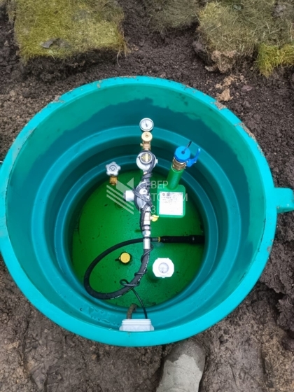 Монтаж газгольдера  5000  л в г. Сертолово, Всеволожский район  5