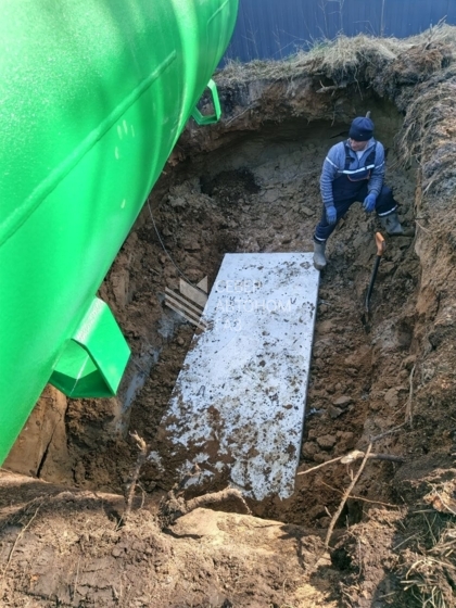 Установка газгольдера 5000 литров во Всеволожске 4