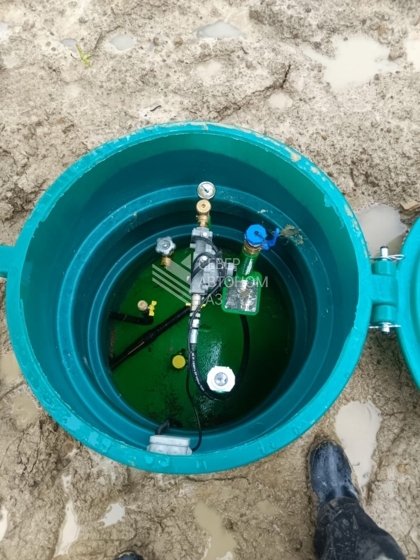 Установка газгольдера 5000 л в Громово, Приозерск. 9