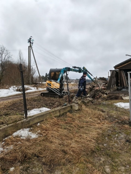 Установка двух газгольдеров 10000 литров во Всеволожском районе Ленинградской области 12