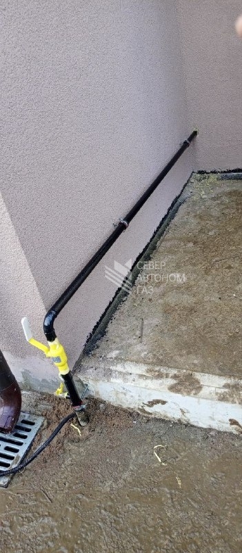 Монтаж газгольдера 6600 л в городе Колтуши Всеволожского района  9