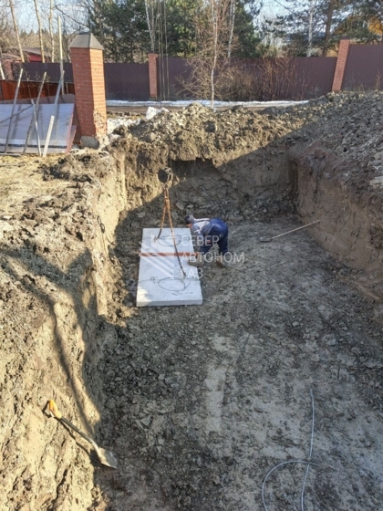 Установка двух газгольдеров 10000 литров во Всеволожском районе Ленинградской области 4