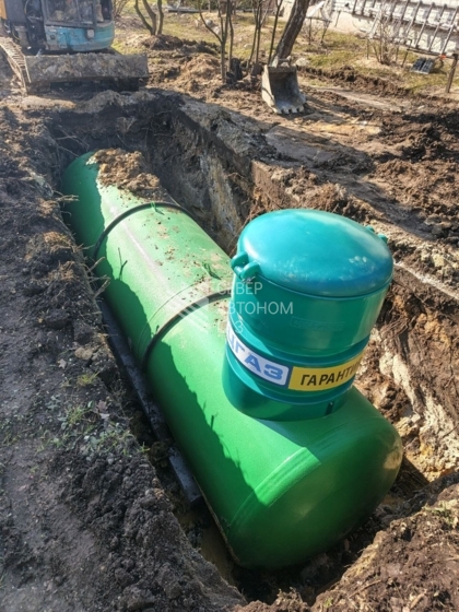 Установка газгольдера 6200 литров в Копорском районе Ленинградской области 5