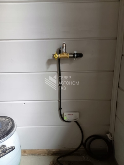 Установка газгольдера 5000 л в Ольшаниках, Выборгский район  8