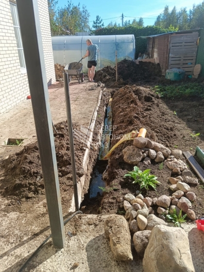 Монтаж газгольдера 2700 л в Новом Калище, Ломоносов 6