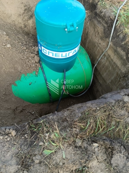 Монтаж газгольдера 5000 л во Всеволожском районе Ленинградской области 4