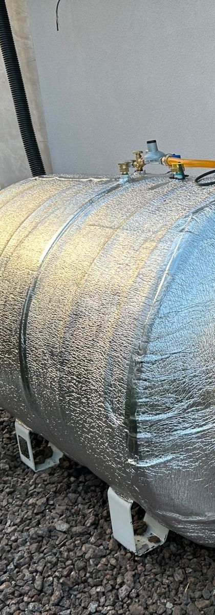 Установка наземного минигазгольдера 2200 л  4