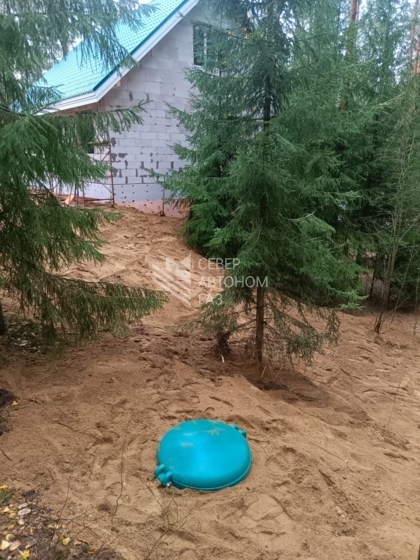 Монтаж газгольдера 3200 в деревне Орехово, Приозерский район 6