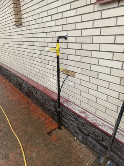 Монтаж газгольдера  3200 л  в Гатчинском районе Ленинградской области 5