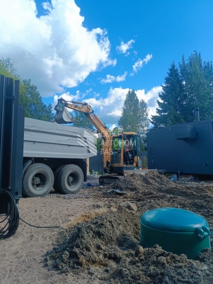 Установка газгольдера 5000 литров в Мелегежском с/п (Тихвинский район)  4