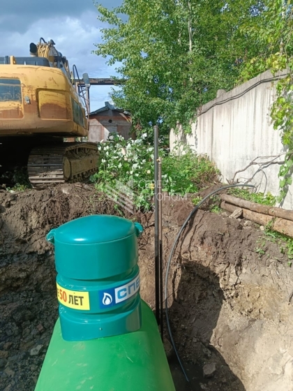 Монтаж газгольдера 10000 литров в Красном Селе (Ленинградская область)  6