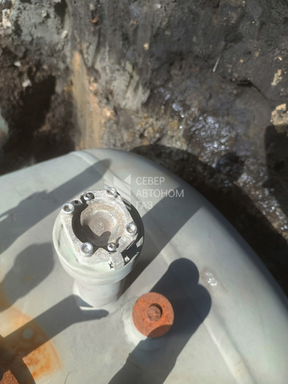 Монтаж газгольдера 9100 л на промышленном объекте в Санкт-Петербурге 5