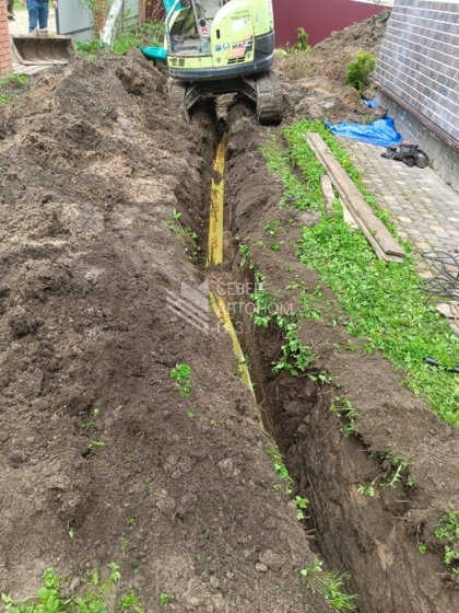 Монтаж газгольдера 3200 л в селе Никольское, Тосно 7