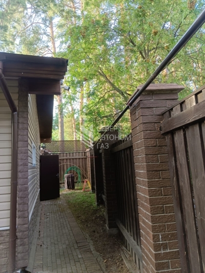 Монтаж газгольдера 10000 литров в поселке Громово Всеволожский район 12